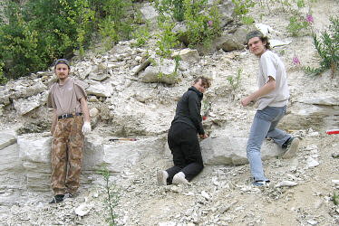 Summer Fossil Hunt in Russia