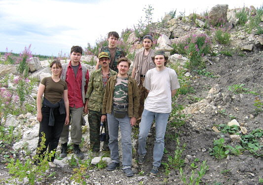 Summer Fossil Hunt in Russia