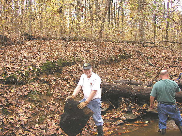 Autumn fossil hunt in Illinois