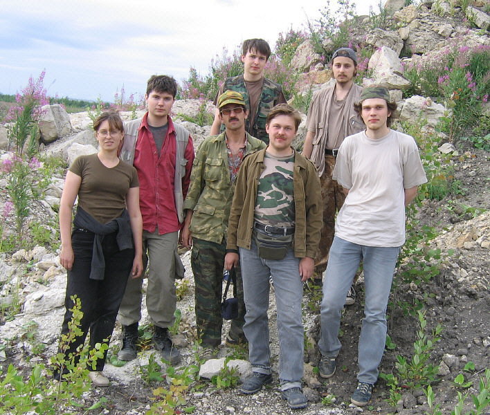Summer Fossil Hunt in Russia